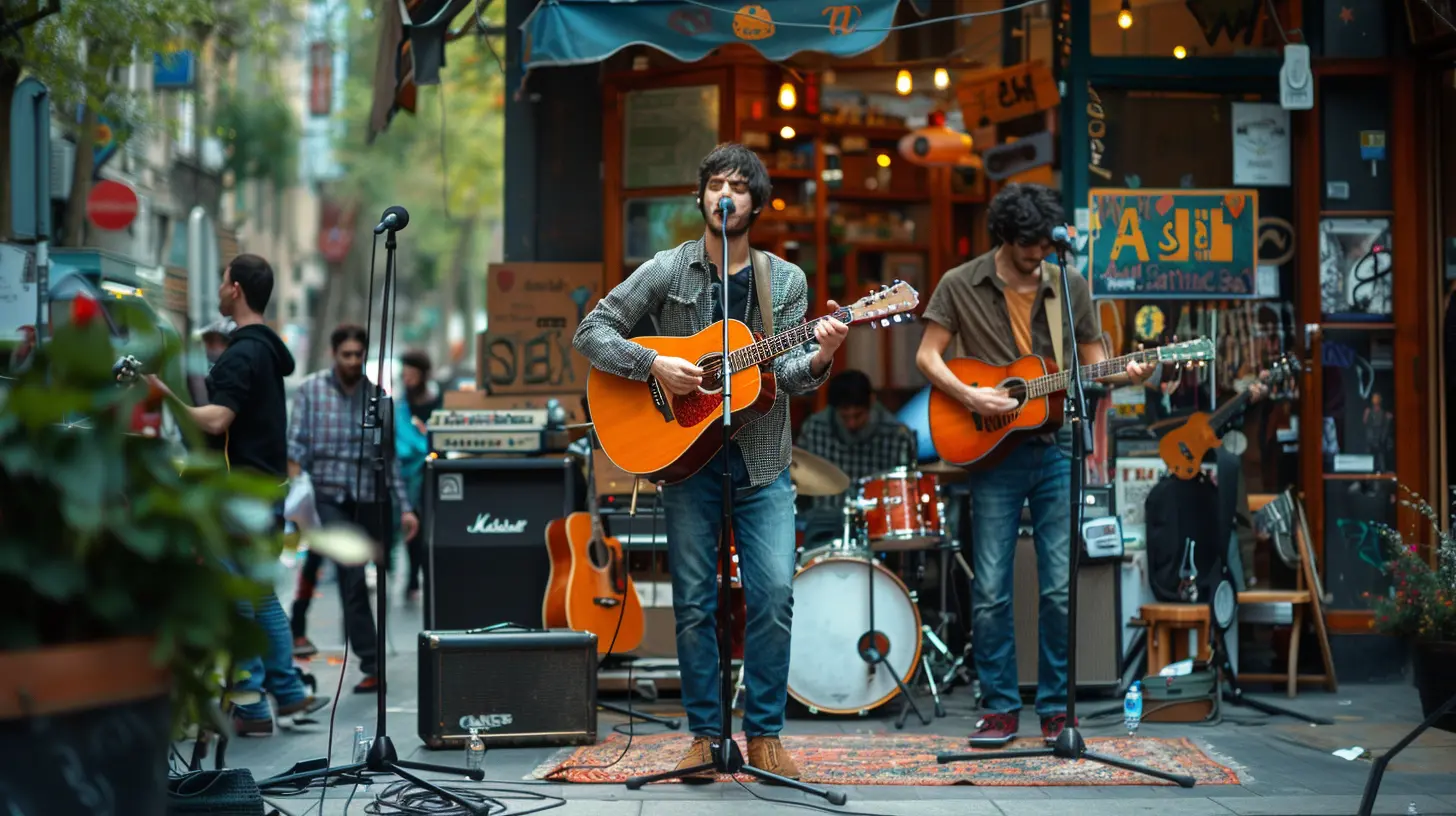 Dance to the Rhythm of the Streets: Live Music from Local Bands