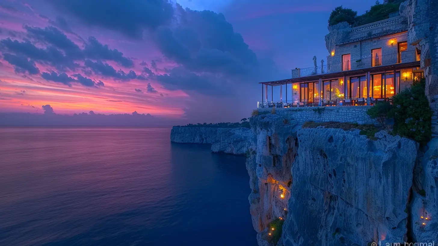 Dramatic Clifftop Hotels for a Romantic Stay