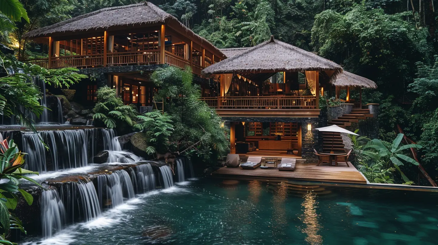 Enchanting Waterfall Retreats for Lovers
