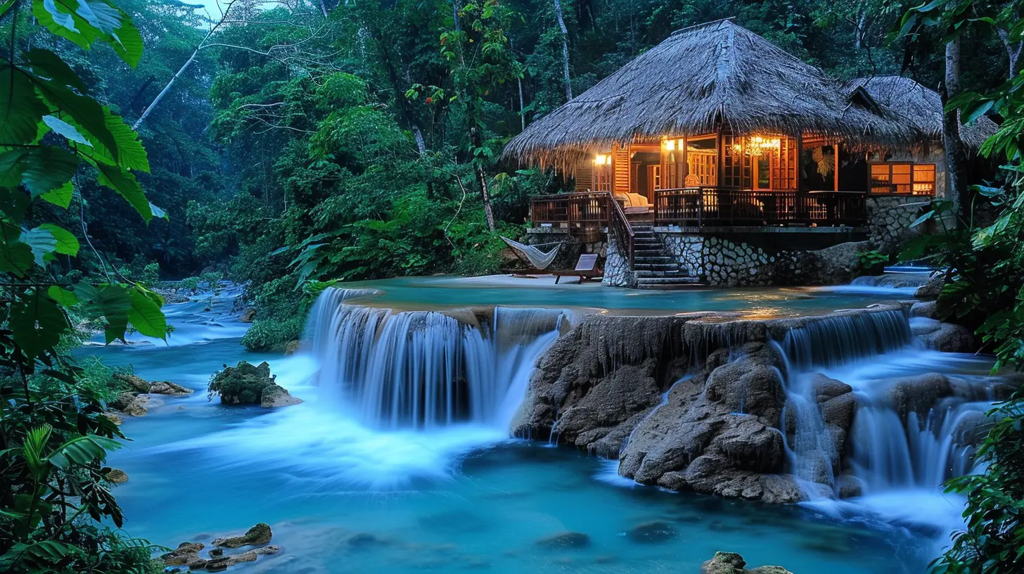 Enchanting Waterfall Retreats for Lovers