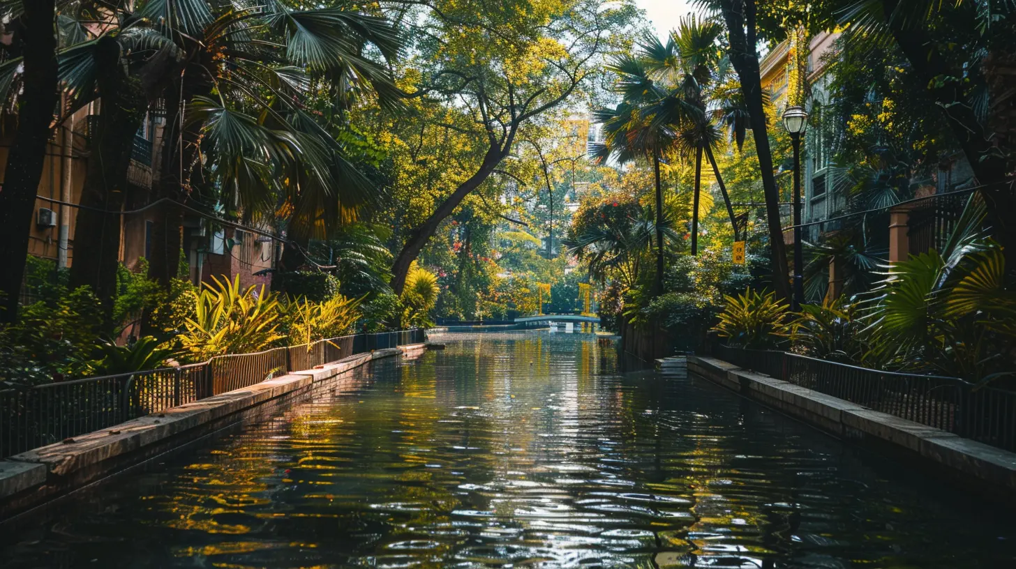 Hidden Urban Oases Where Nature and City Life Blend Perfectly