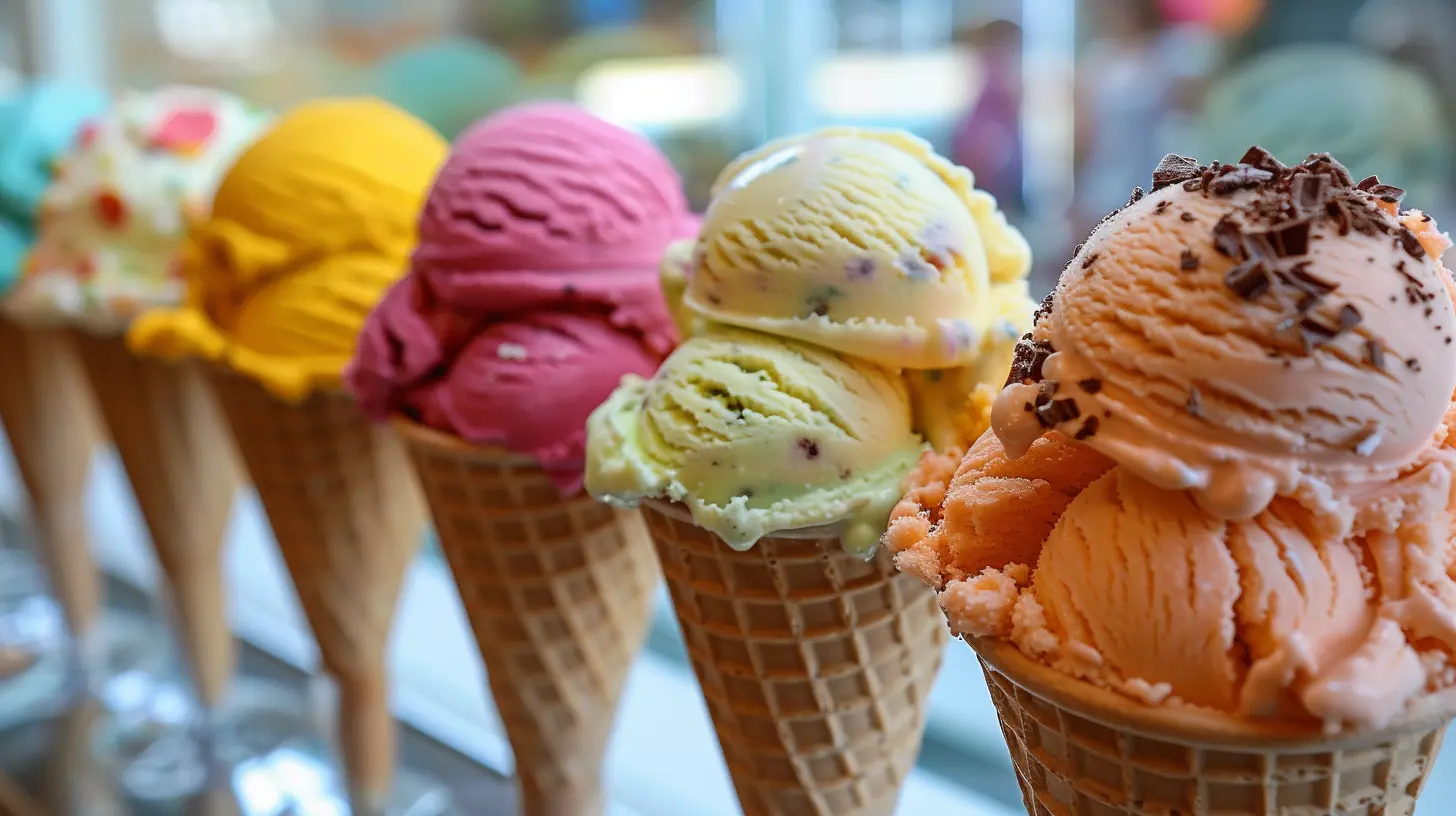 Ice Creams Around the World: Cool Sweet Escapes
