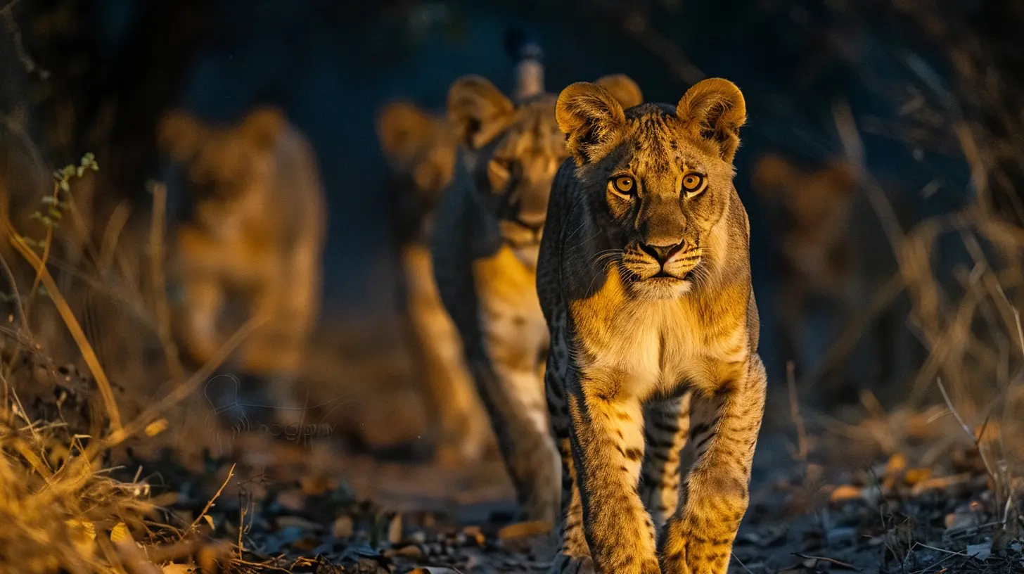 Predators of the Night: Where to Spot Big Cats After Sunset