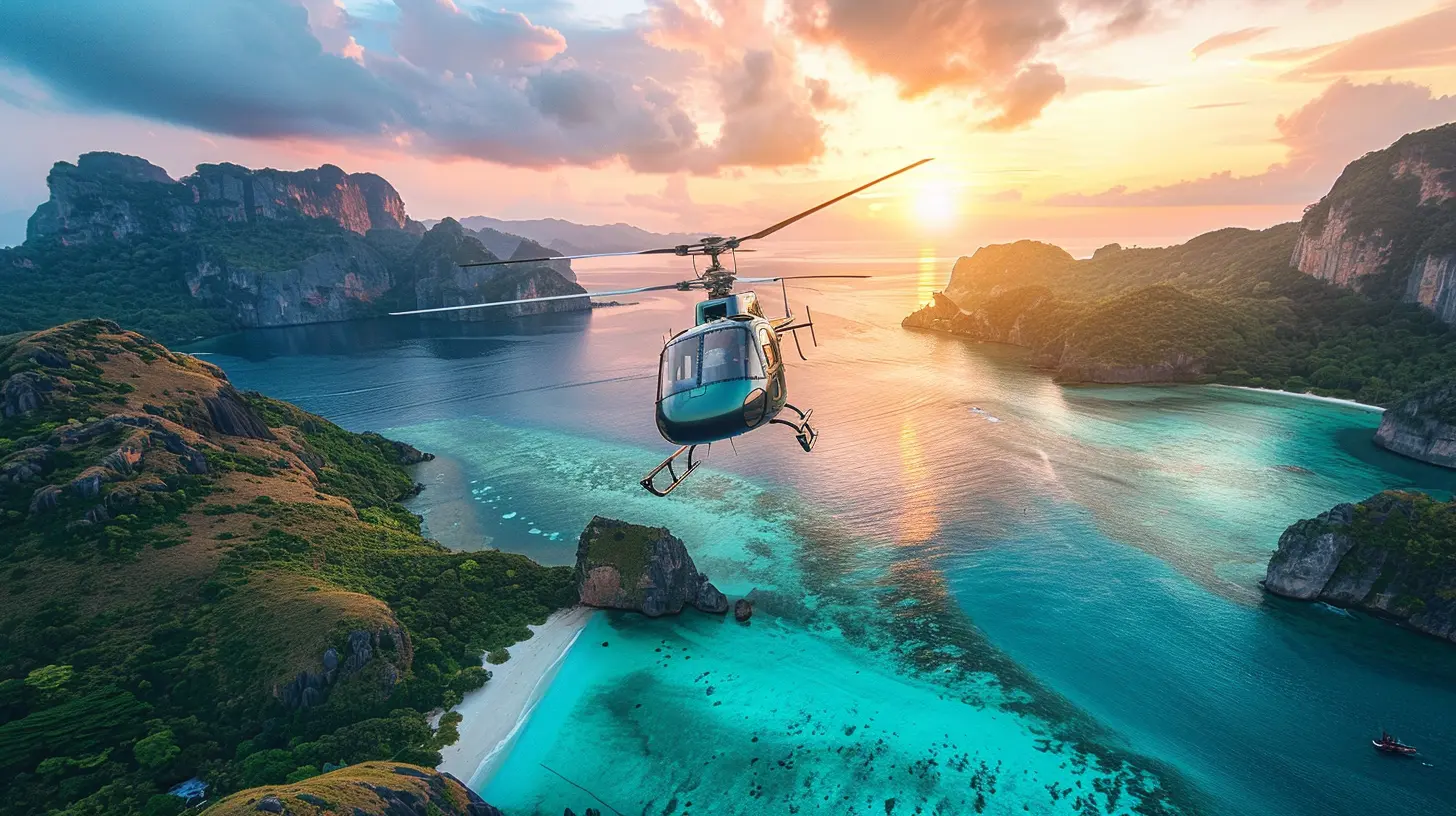 Sky-High Luxury: Helicopter Tours for the Ultimate Adventure