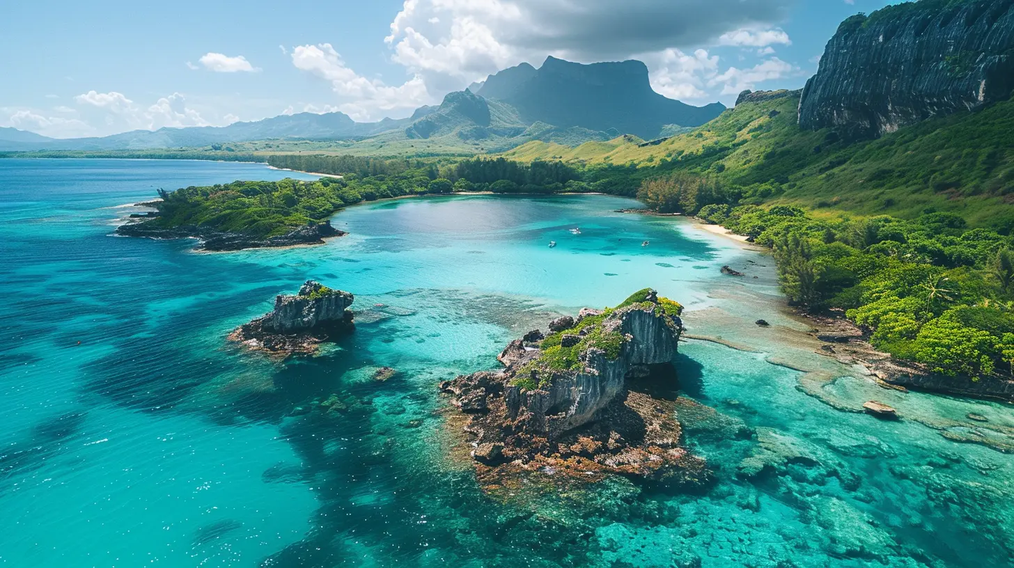 Volcanic Vibes: Tropical Islands Formed by Lava and Fire