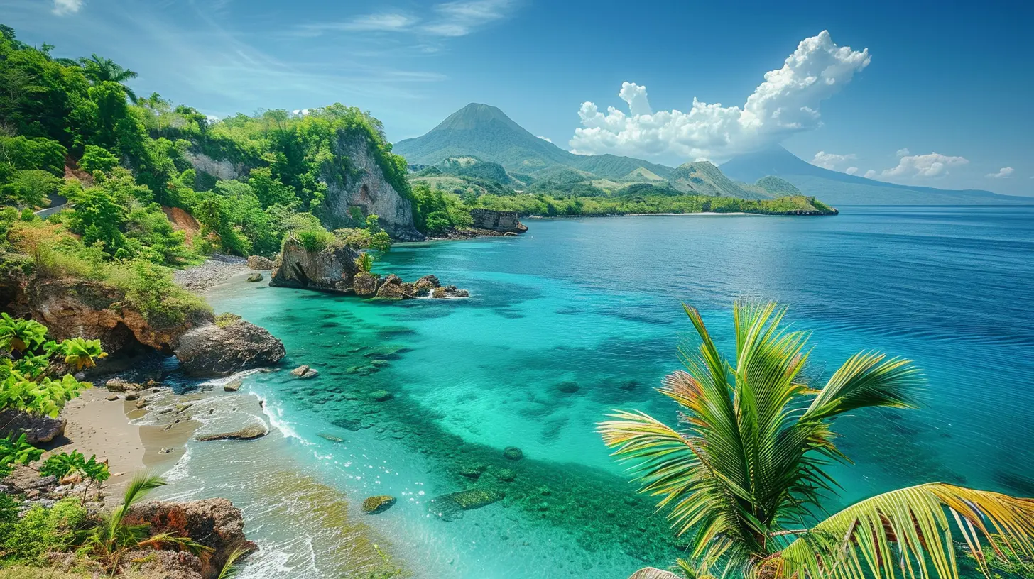 Volcanic Vibes: Tropical Islands Formed by Lava and Fire