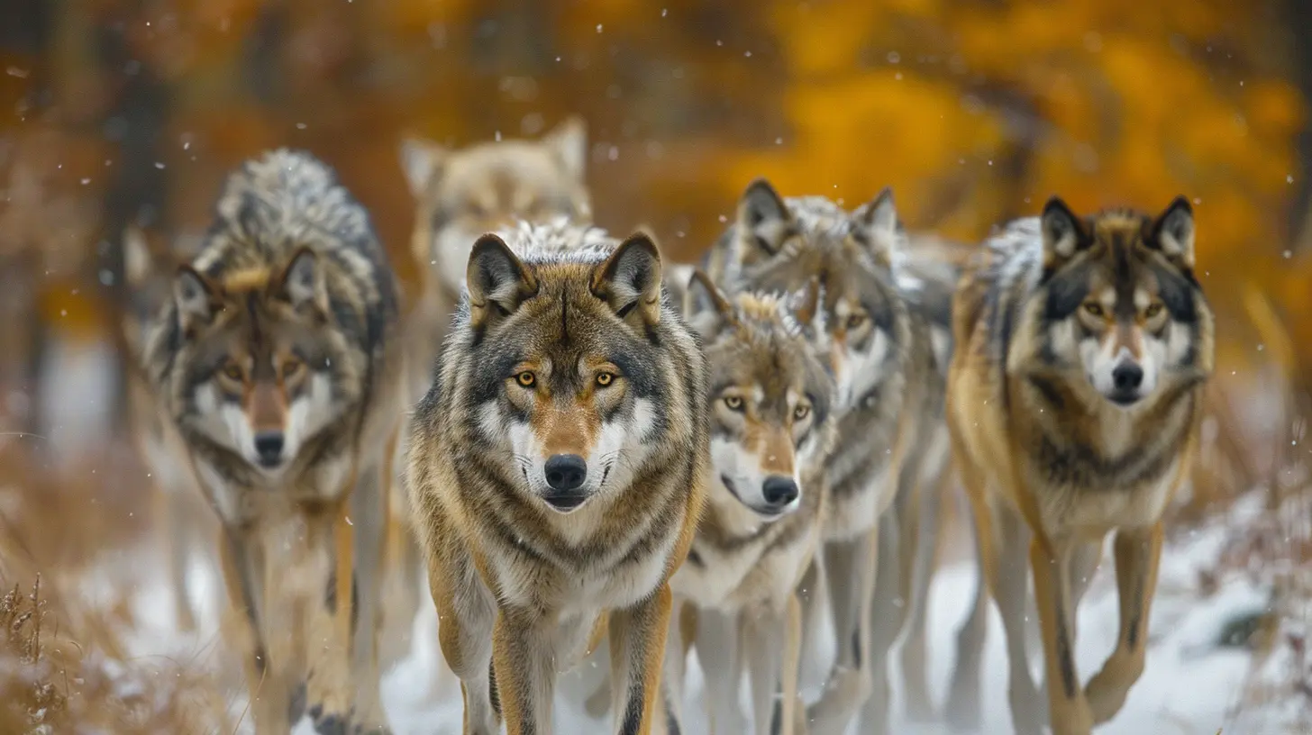 Wolves of the Rockies: Tracking the Apex Predators of North America
