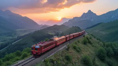 From Mountains To Coasts The Most Beautiful Train Rides