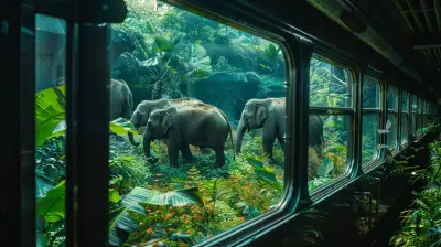 Incredible Wildlife Experiences from the Window of a Train