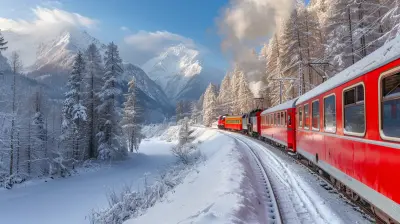 The Magic of Train Travel in Winter: Snow-Covered Routes