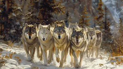 Wolves of the Rockies: Tracking the Apex Predators of North America